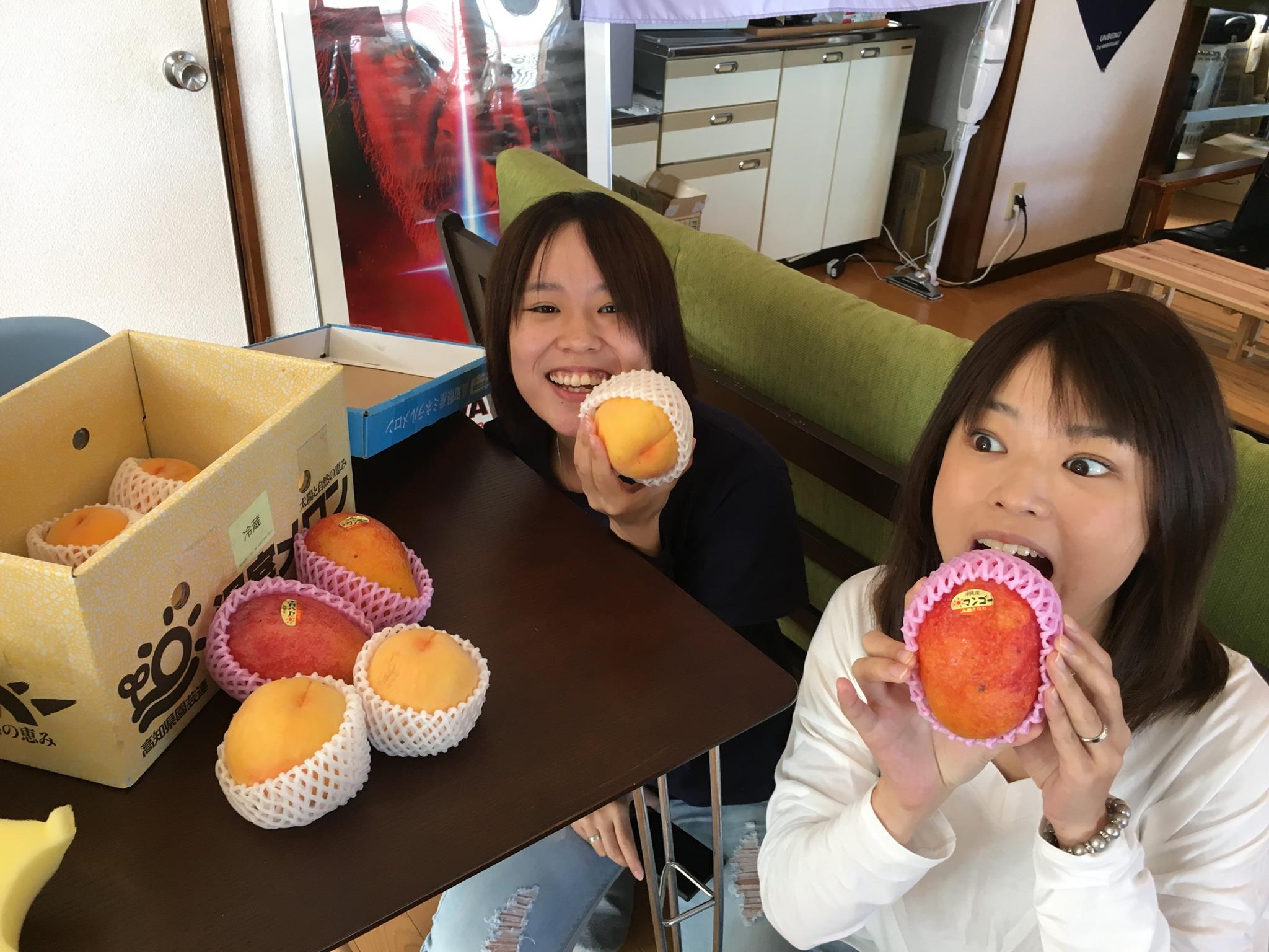 旬のフルーツを頂きました!