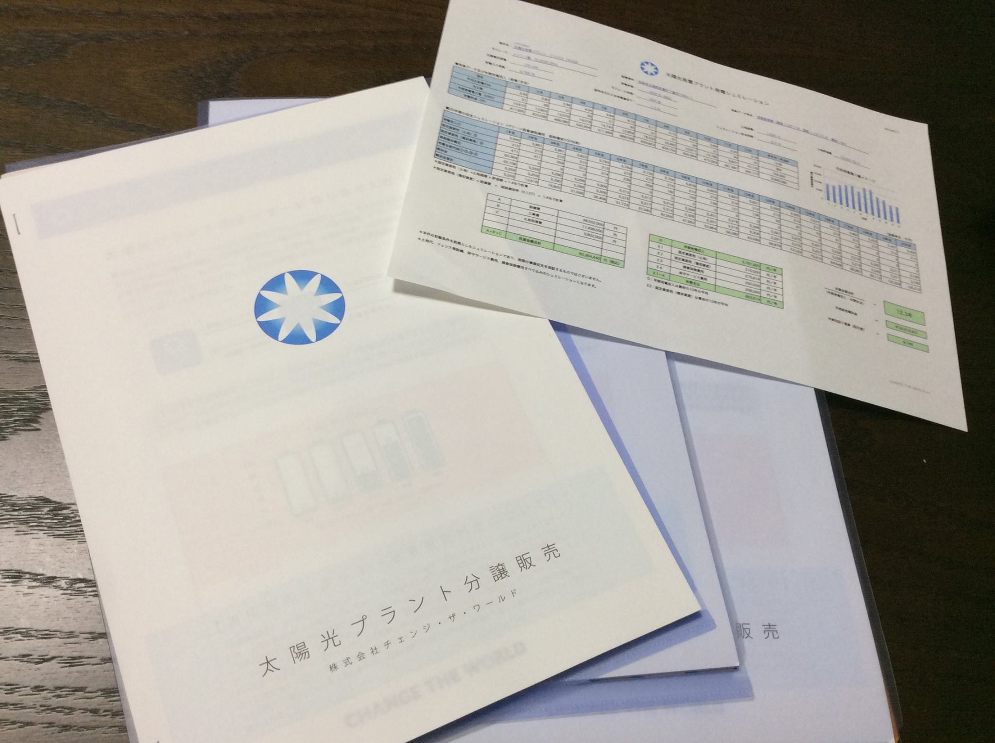 第一号太陽光発電プラント販売開始