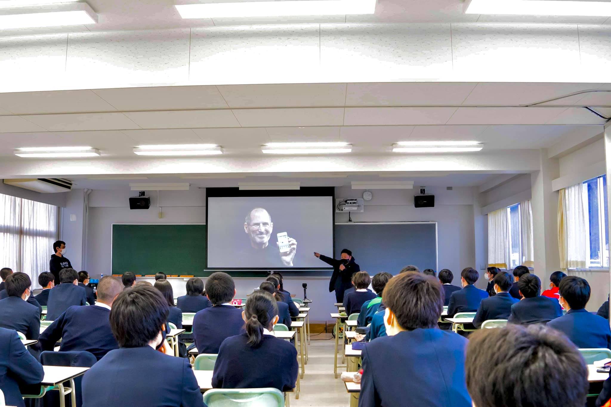【代表 池田友喜】高校生の前でアントレプレナー講演